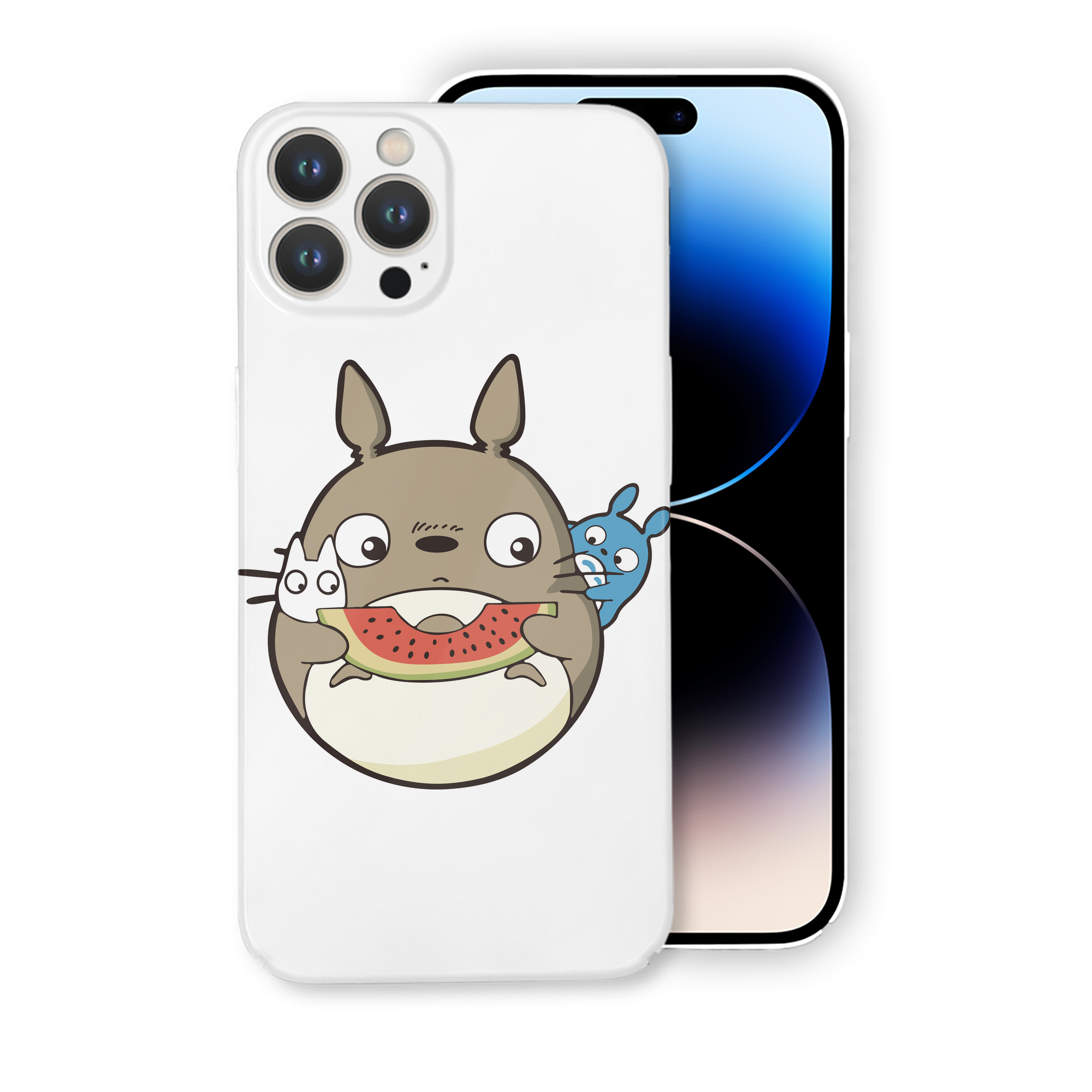 （画像用） となりのトトロ 草壁メイ 草壁サツキ My Neighbor Totoro Satsuki Kusakabe Mei Kusakabe 【iPhone 14シリーズ対応】ハードケース